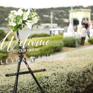 Modern karşılama panosu